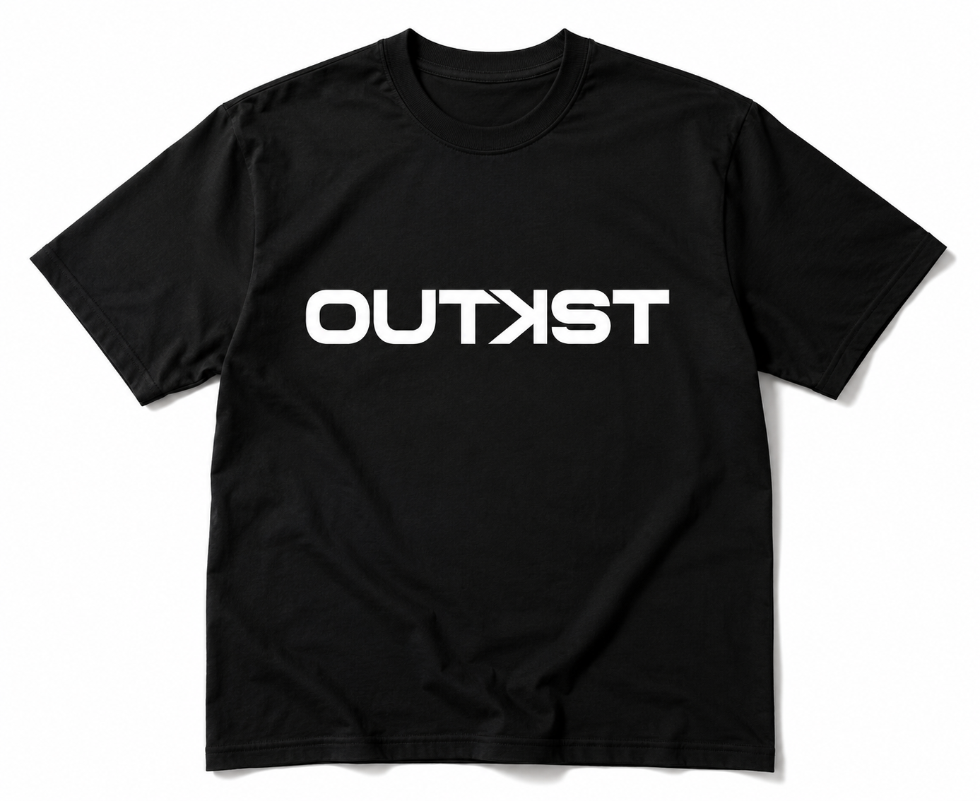 OUTKST Logo Tee - Black