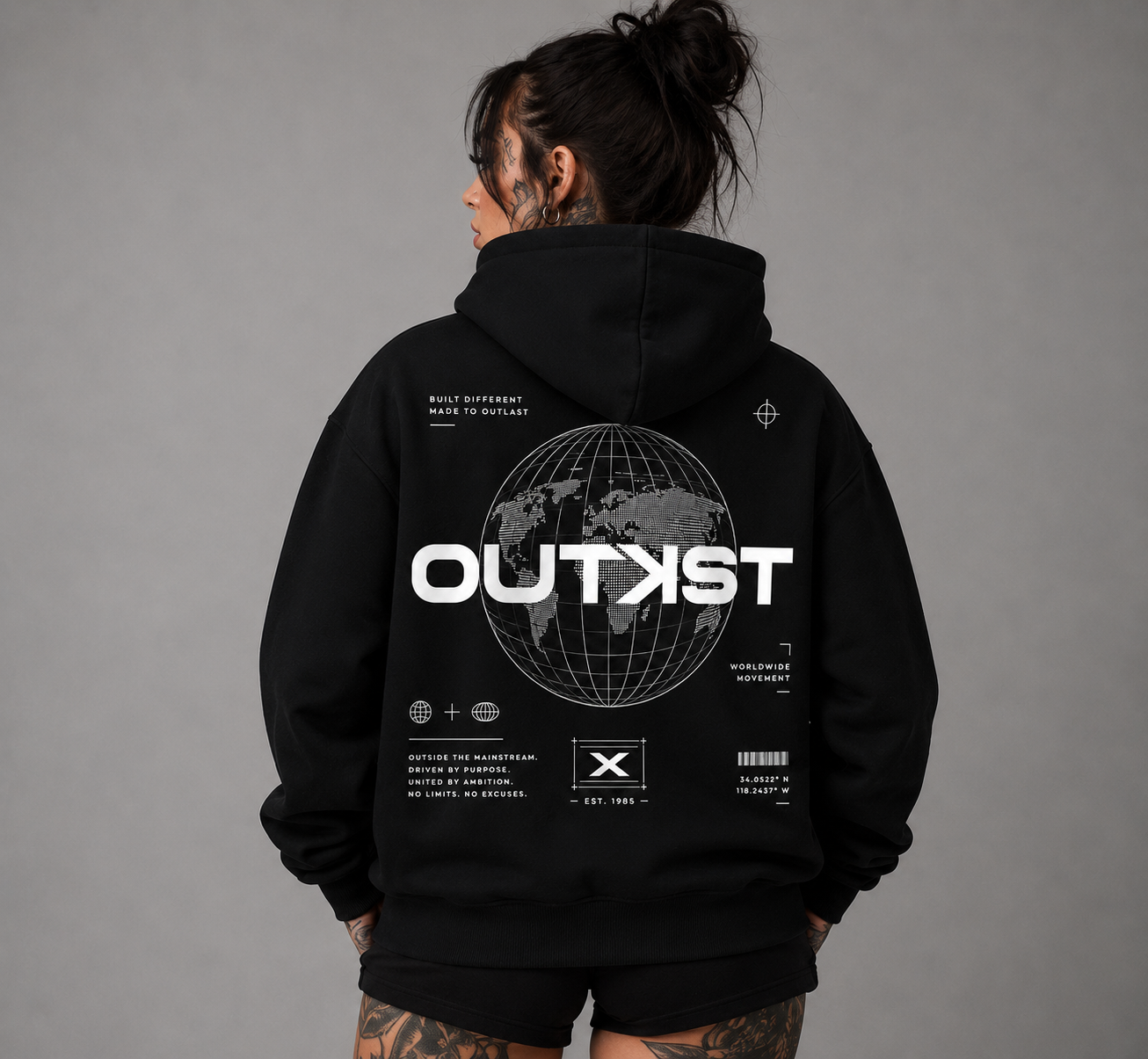 worldwide 350gsm Hoodie